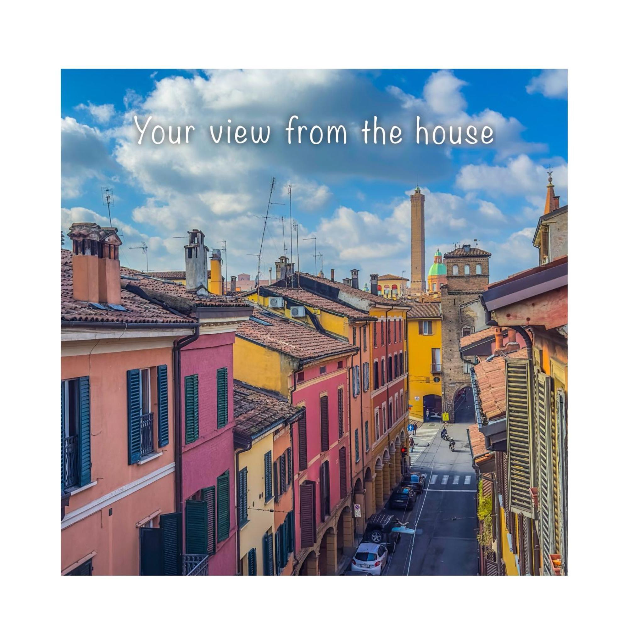 Healthy Flat Bologna - Tower Skyline View 아파트 외부 사진